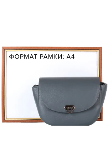 Жіноча шкіряна сумка-клатч 23х15х7 см Gurianoff studio (195547764)