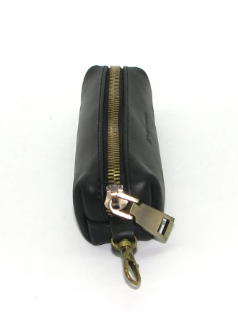 Кожаная ключница DNK Keys-L bochka H черная DNK Leather (253933540)