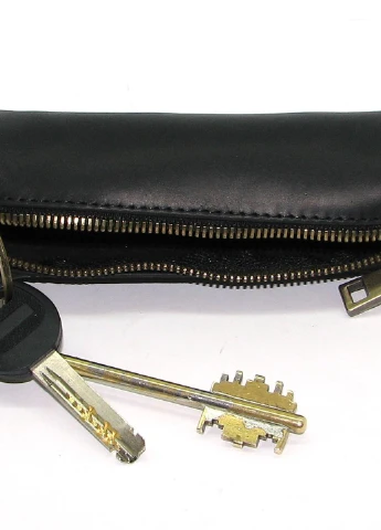 Кожаная ключница DNK Keys-L bochka H черная DNK Leather (253933540)