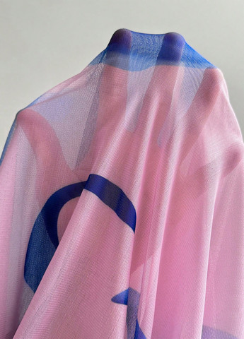 Рожево-лілова кежуал сукня з відкритими плечима SHEIN з малюнком