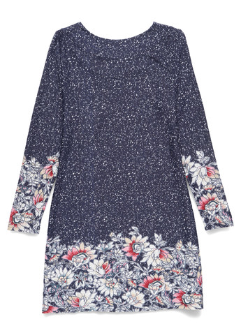 Комбинированное кэжуал платье Peace & Love с цветочным принтом