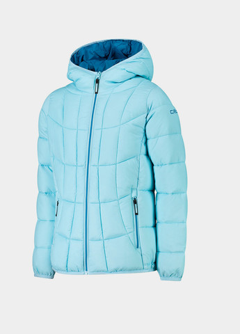 Голубая зимняя куртка CMP KID G JACKET FIX HOOD