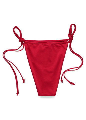 Красные купальные трусики однотонные PrettyLittleThing