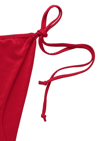 Красные купальные трусики однотонные PrettyLittleThing