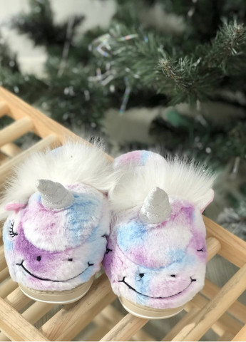 Темно-розовые тапочки Lion с ушками, с вышивкой, с аппликацией