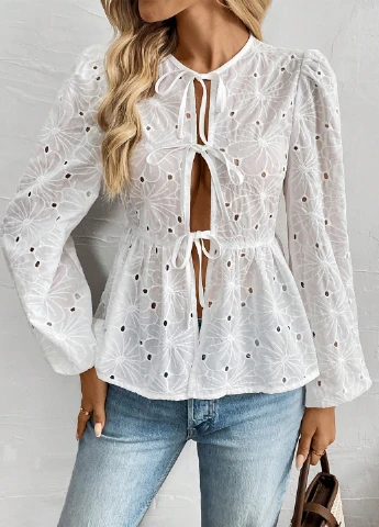 Белая блуза SHEIN