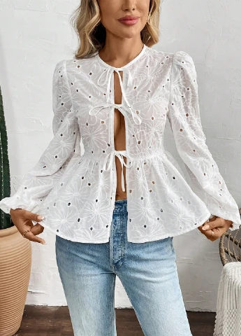 Белая блуза SHEIN