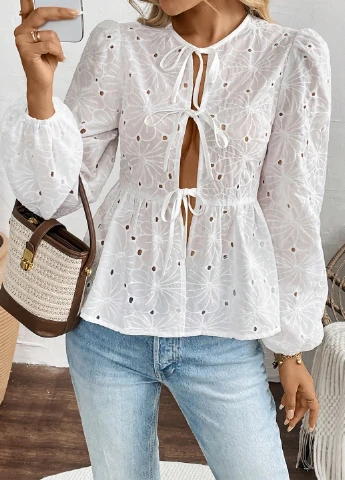 Белая блуза SHEIN
