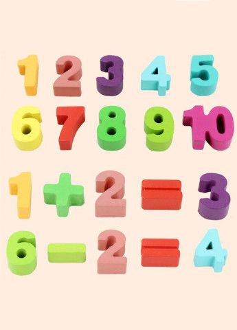 Розвиваюча гра цифри-фрукти No Brand (253177725)