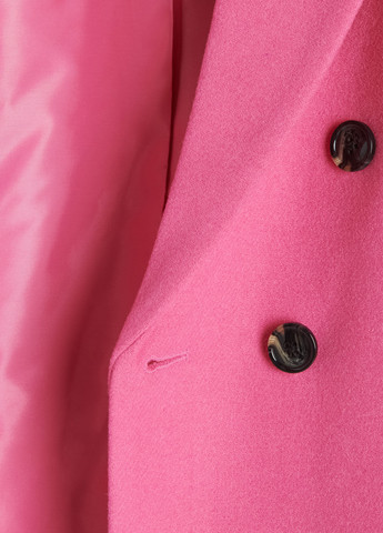 Розовое демисезонное Пальто двубортное Reserved
