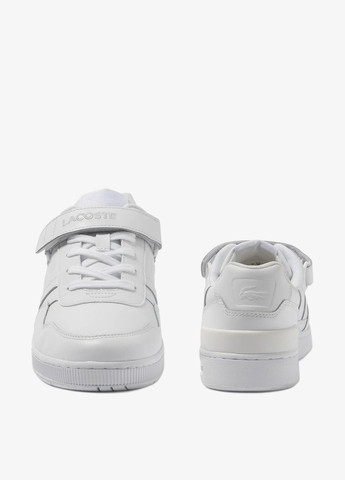 Білі Осінні кросівки Lacoste T-Clip Velcro