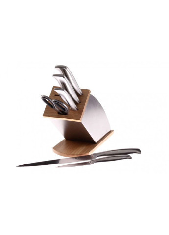 Набір ножів на підставці Iceberg VZ-50110 7 предметів Vinzer комбінований,