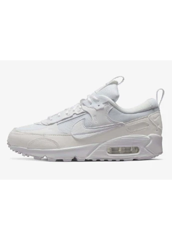 Кроссовки Air Max 90 Futura Nike белые демисезоны (253926262)