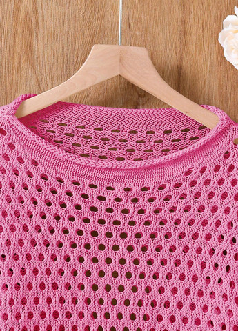 Рожевий демісезонний джемпер джемпер SHEIN