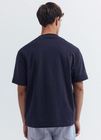 Темно-синие демисезонные зауженные джинсы Springfield