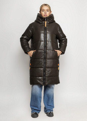 Оливковая (хаки) зимняя куртка O`zona milano