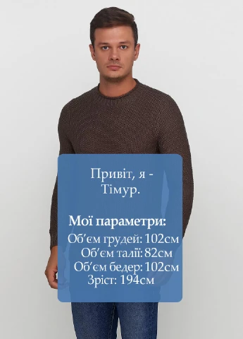 Сіро-коричневий демісезонний джемпер джемпер H&M