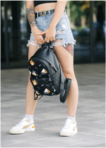 Женский рюкзак Dali BQH 35х25х12 см Sambag (254595474)