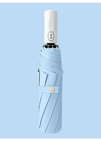 Комбінована} парасоля складана 8278 110 см блакитна Power (254454566)