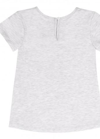 Сіра футболка для дівчинки бембі (фб889) сірий Бемби