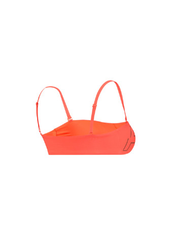 Рожевий демісезонний топ-бандо для плавання swim women’s bandeau top Puma