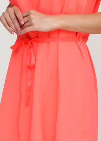 Кислотно-оранжева кежуал сукня Naf Naf однотонна