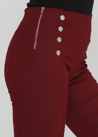 Бордовые кэжуал летние брюки Bikelife
