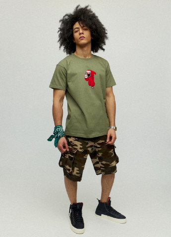 Хакі (оливкова) футболка чоловіча YAPPI