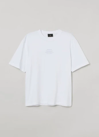 Біла футболка H&M