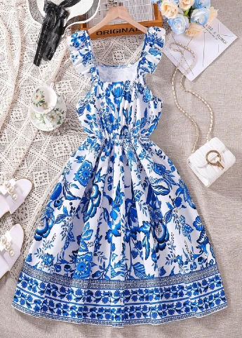 Синіти сукня SHEIN (308795757)
