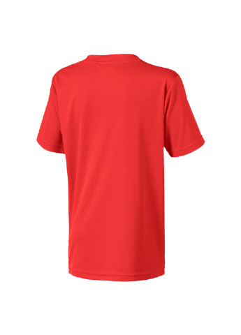Красная демисезонная детская футболка ftblnxt graphic shirt core j Puma