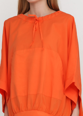 Оранжевая демисезонная блуза Italy Moda