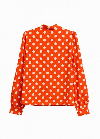 Красная кэжуал рубашка в горошек Babylon