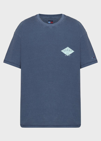 Сіро-синя футболка Tommy Jeans