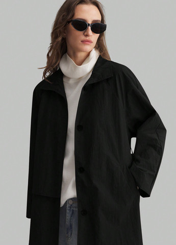 Чорна демісезонна куртка SHEIN