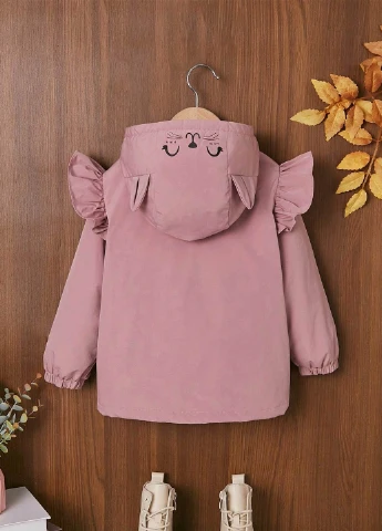 Розовая демисезонная куртка SHEIN