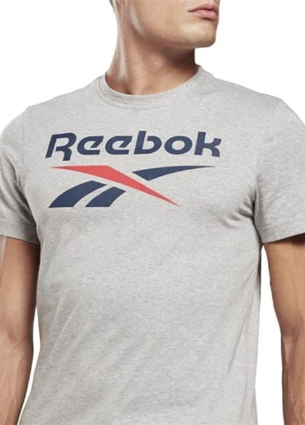Світло-сіра футболка Reebok