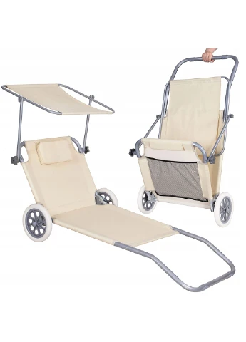 Шезлонг 150х61х52 см Springos (231594958)