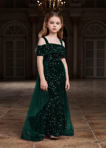 Смарагдова сукня SHEIN (331536217)