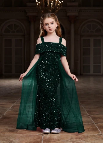 Смарагдова сукня SHEIN (331536217)
