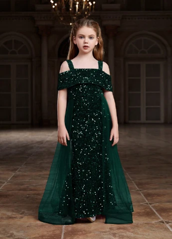 Смарагдова сукня SHEIN (331536217)
