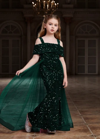 Смарагдова сукня SHEIN (331536217)