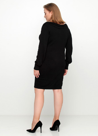 Чорна кежуал сукня футляр Sara Kelly однотонна