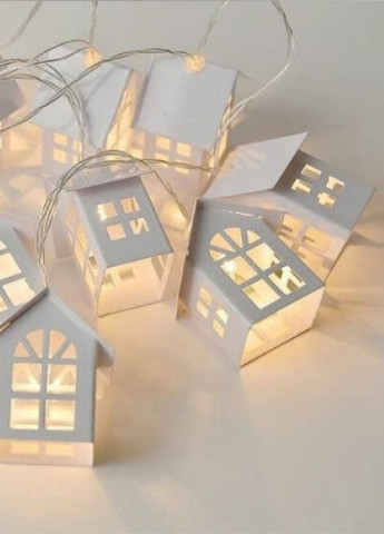 Гирлянда  Домики 10 шт. на батарейках More (253991486)