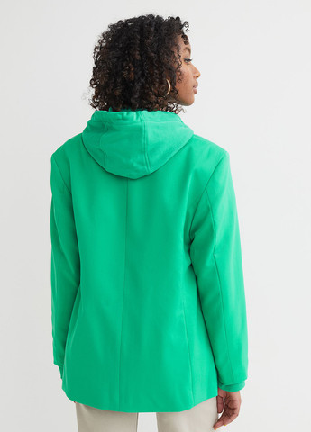 Зеленый женский жакет H&M однотонный - демисезонный