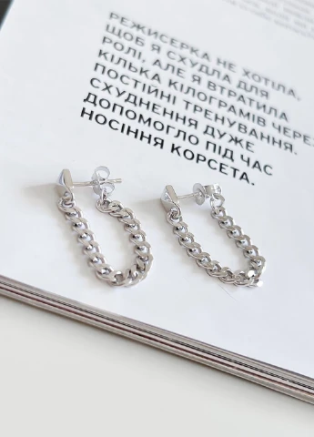 Сережки Silver Flame (260417088)