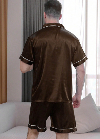 Пижама (рубашка, шорты) SHEIN (366090796)