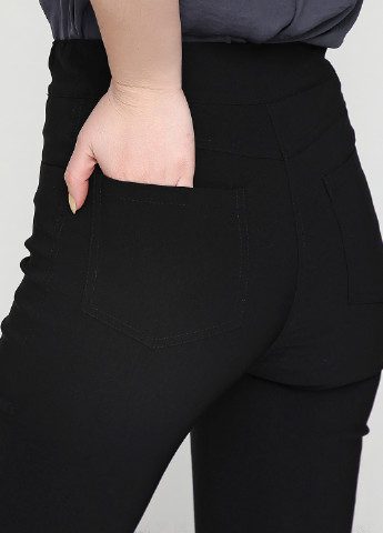 Черные кэжуал демисезонные брюки Jhiva