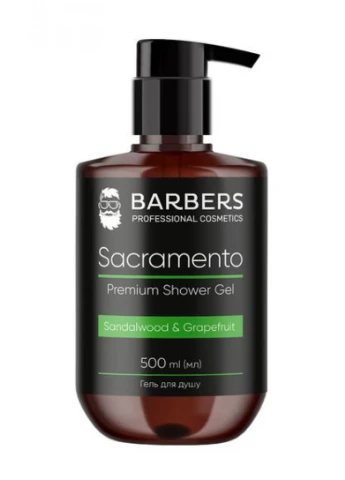 Гель для душу Sacramento 500 мл Barbers 4823109403055 (249979530)