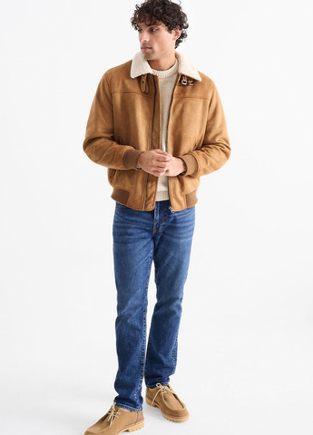 Коричнева демісезонна куртка C&A